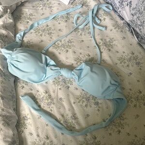 Light Blue Bikini Top
